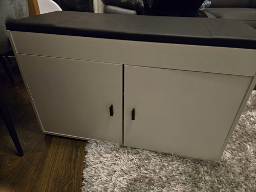 Modern grey wood - wood, sideboard