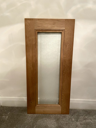 Solid oak kitchen cabinet door - oak,