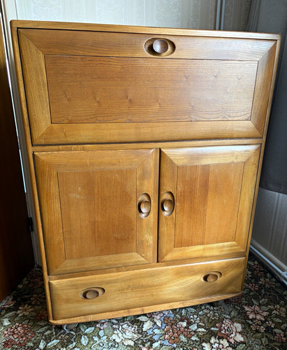 Ercol antique wood drinks - ercol,