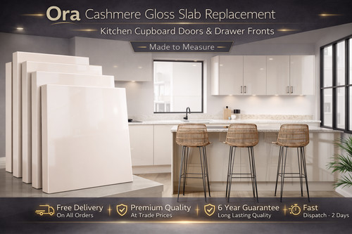 Cashmere gloss slab - cashmere,