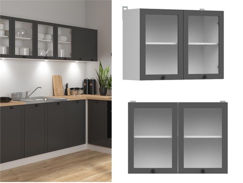 Kitchen wall cabinet glass - kitchen,