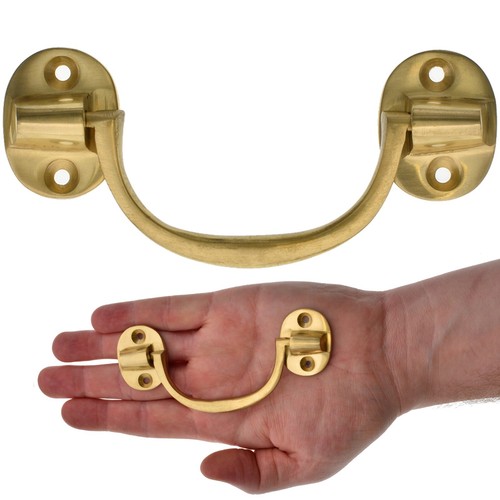 Front fix solid brass cabinet - front,