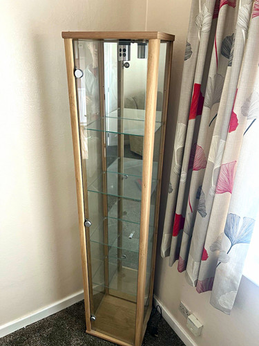 Tall lighted display - display, cabinet