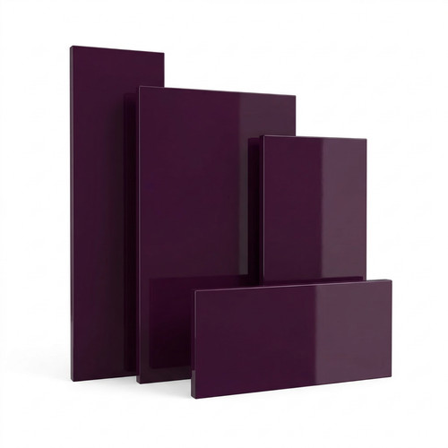 Aubergine kitchen cabinet - aubergine,